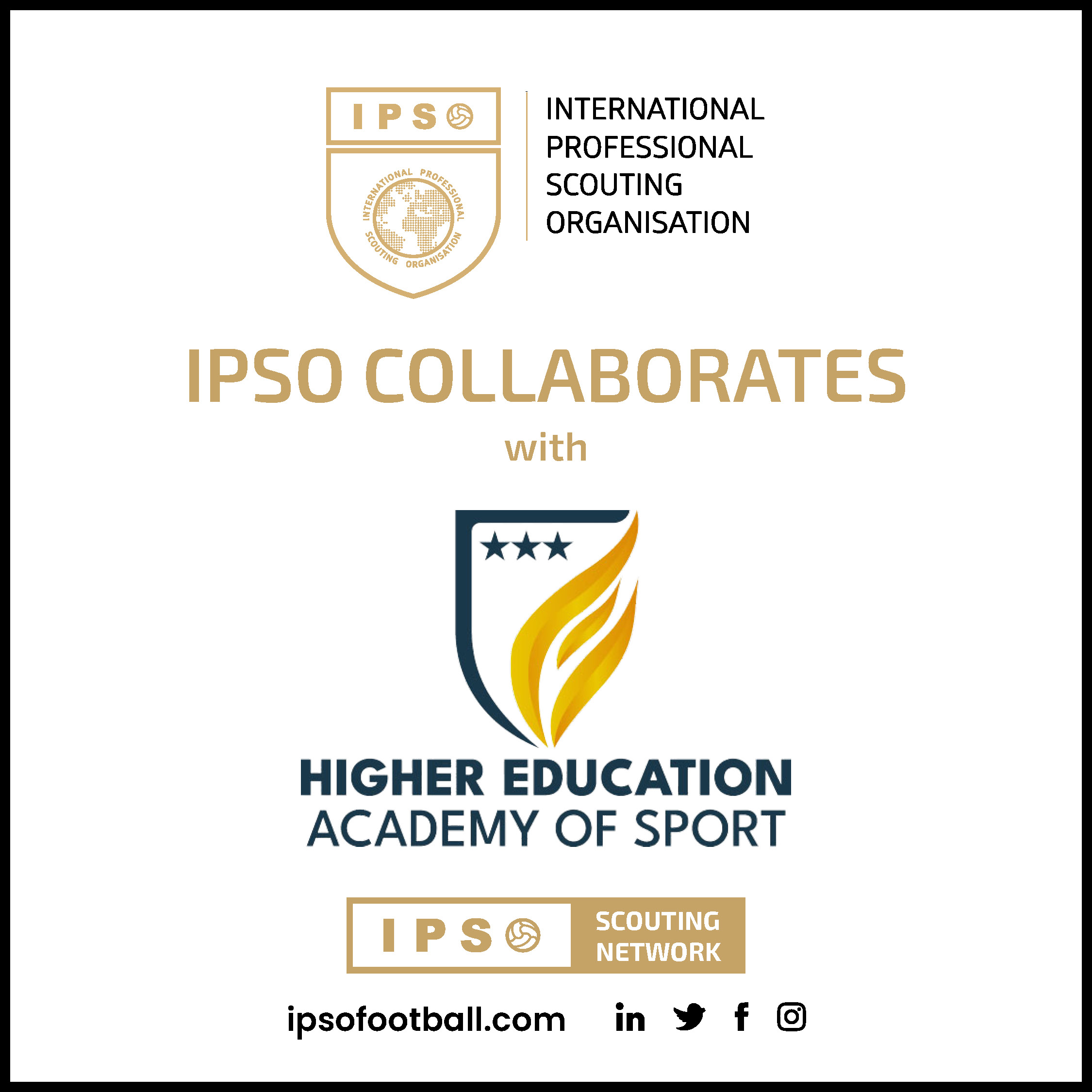IPSO Collaborate with The Higher Education Academy of Sport